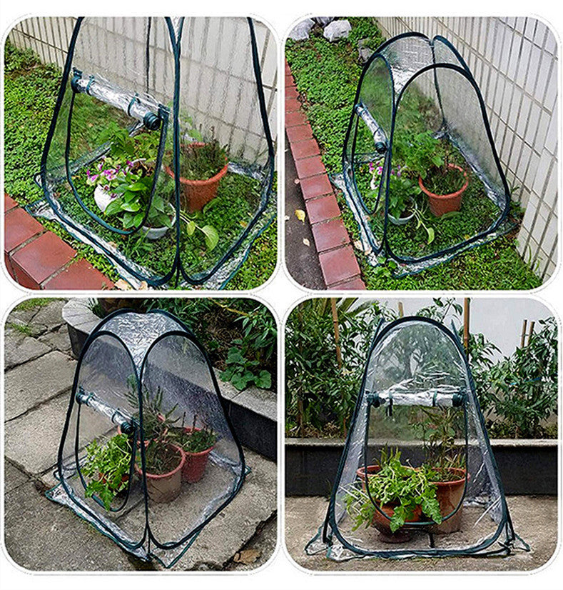 Outdoor Garden Greenhouse Tent – Antifreeze PVC Conservatory for Plants and Flowers