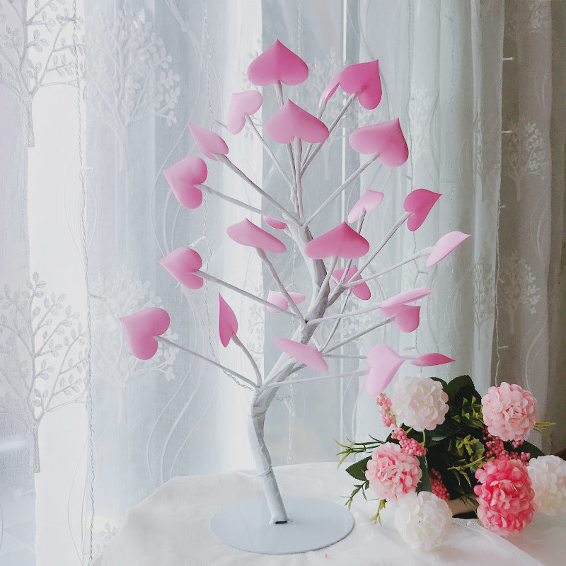 LED Cherry Blossom Wire Garland Light – Fairy String Lamp for Kids Bedroom & Home Decor