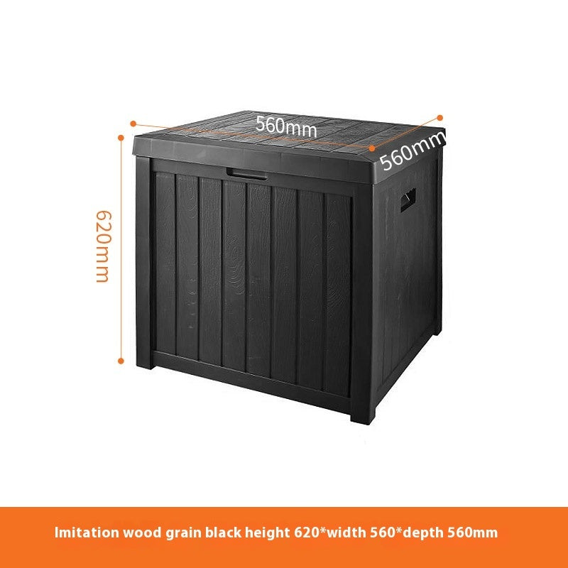 Outdoor Waterproof & Sun-Resistant Storage Box – Garden, Balcony, and Courtyard Toolbox