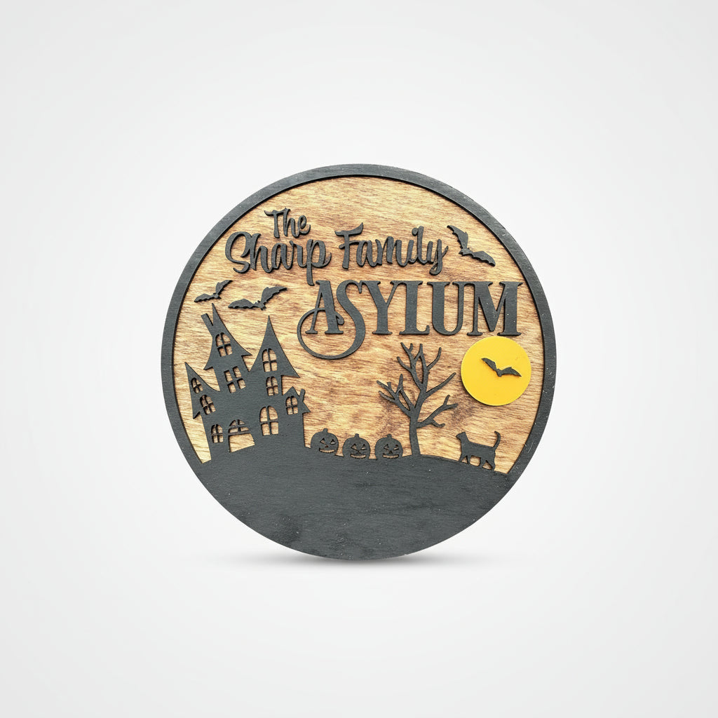 Home Personalized Halloween Home Decor