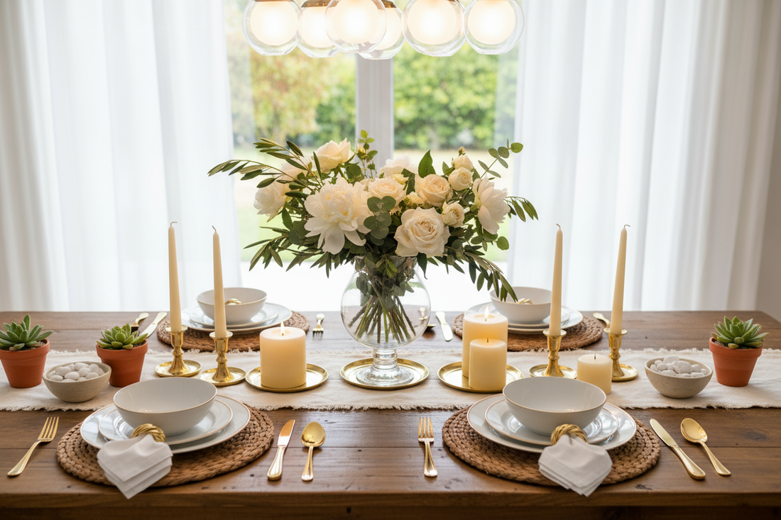 A Beginner's Guide to Styling a Console or Side Table
