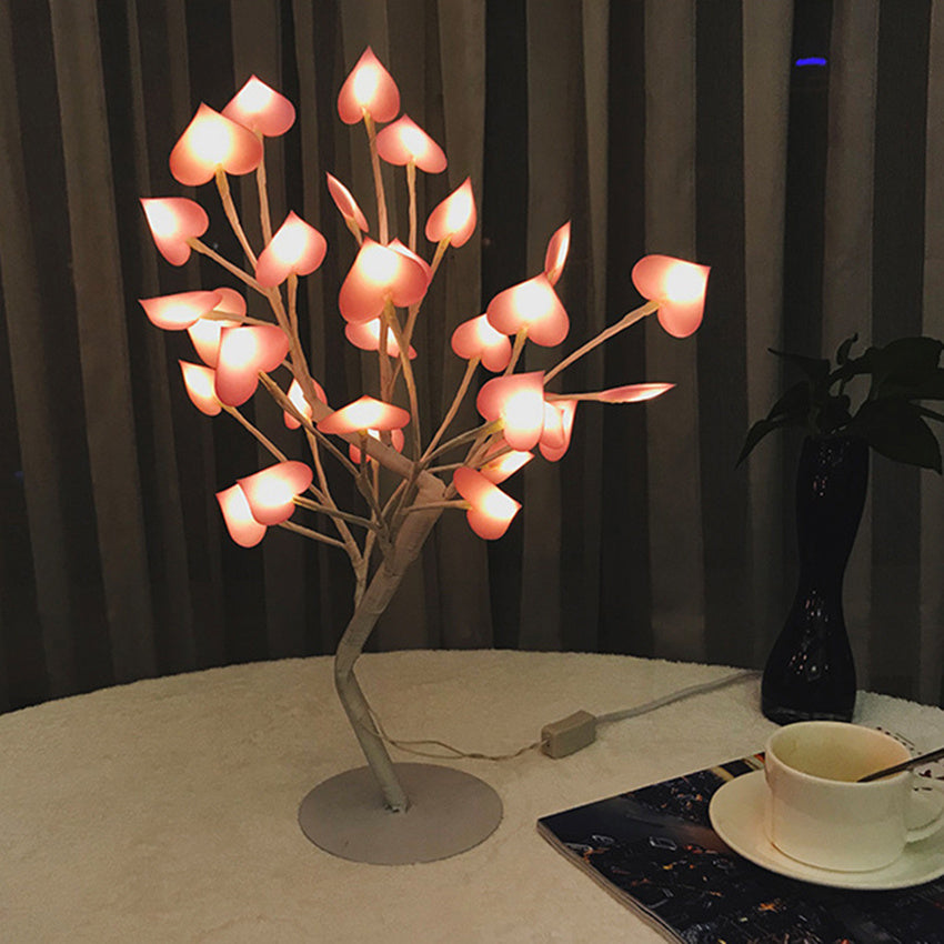 LED Cherry Blossom Wire Garland Light – Fairy String Lamp for Kids Bedroom & Home Decor