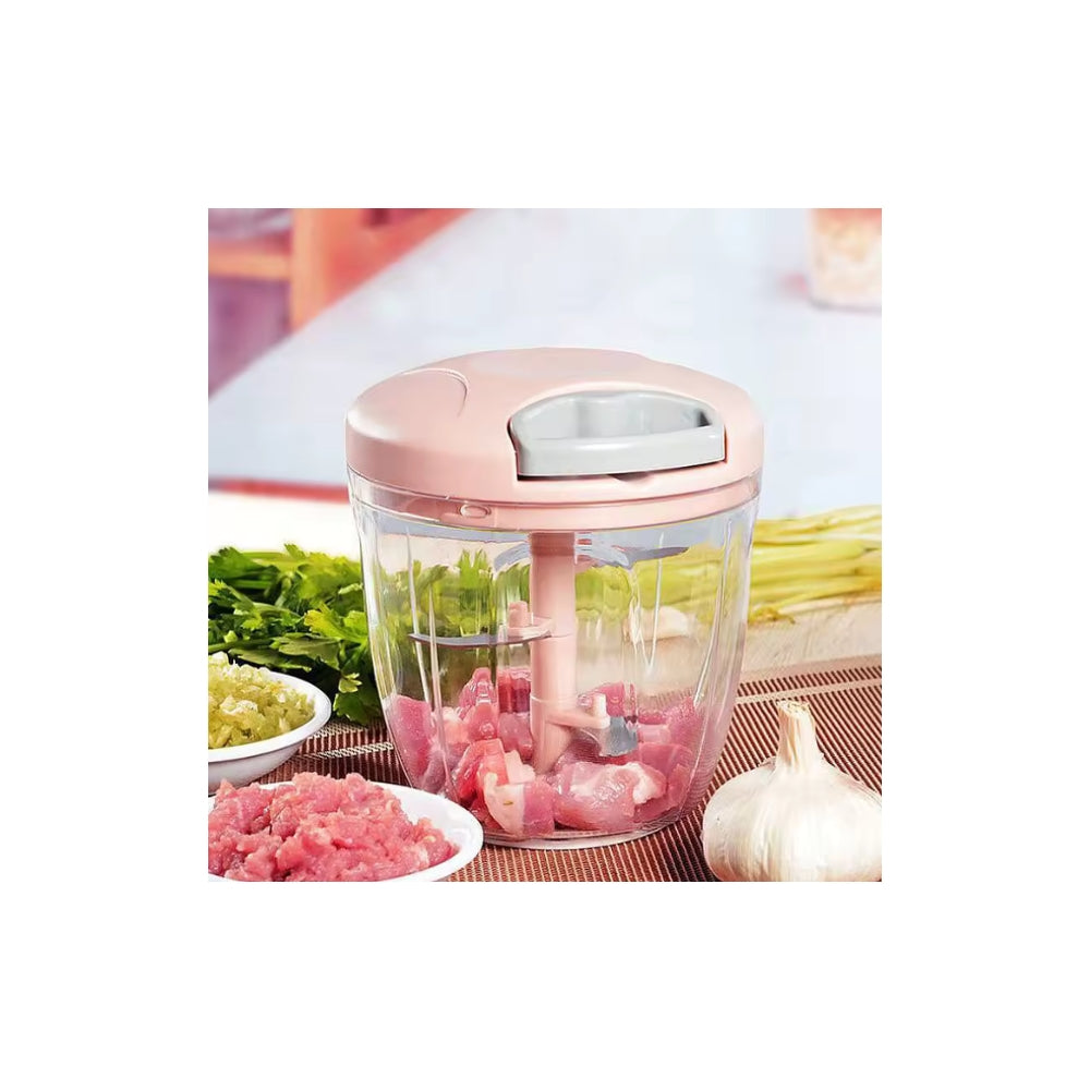 Manual Meat Mincer & Garlic Chopper 900ML