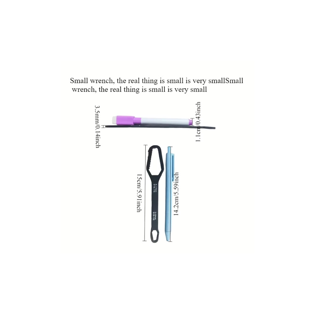 Universal Double Ended Wrench 3-17mm