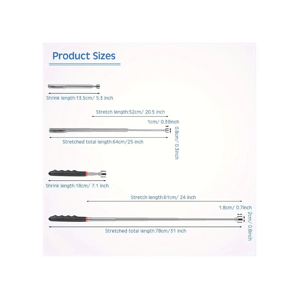 Telescopic Magnet Pickup Tool