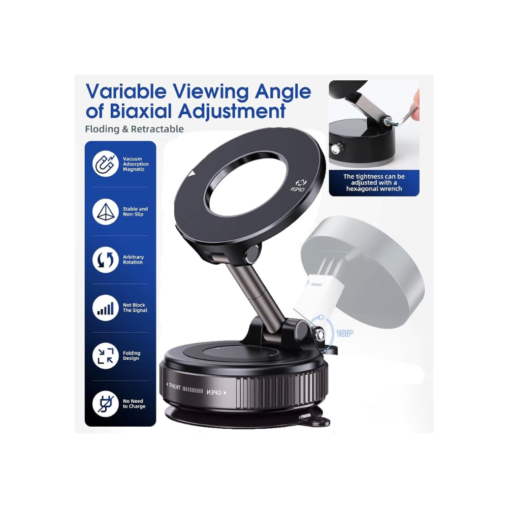 MagSafe Magnetic Car Phone Mount 360°