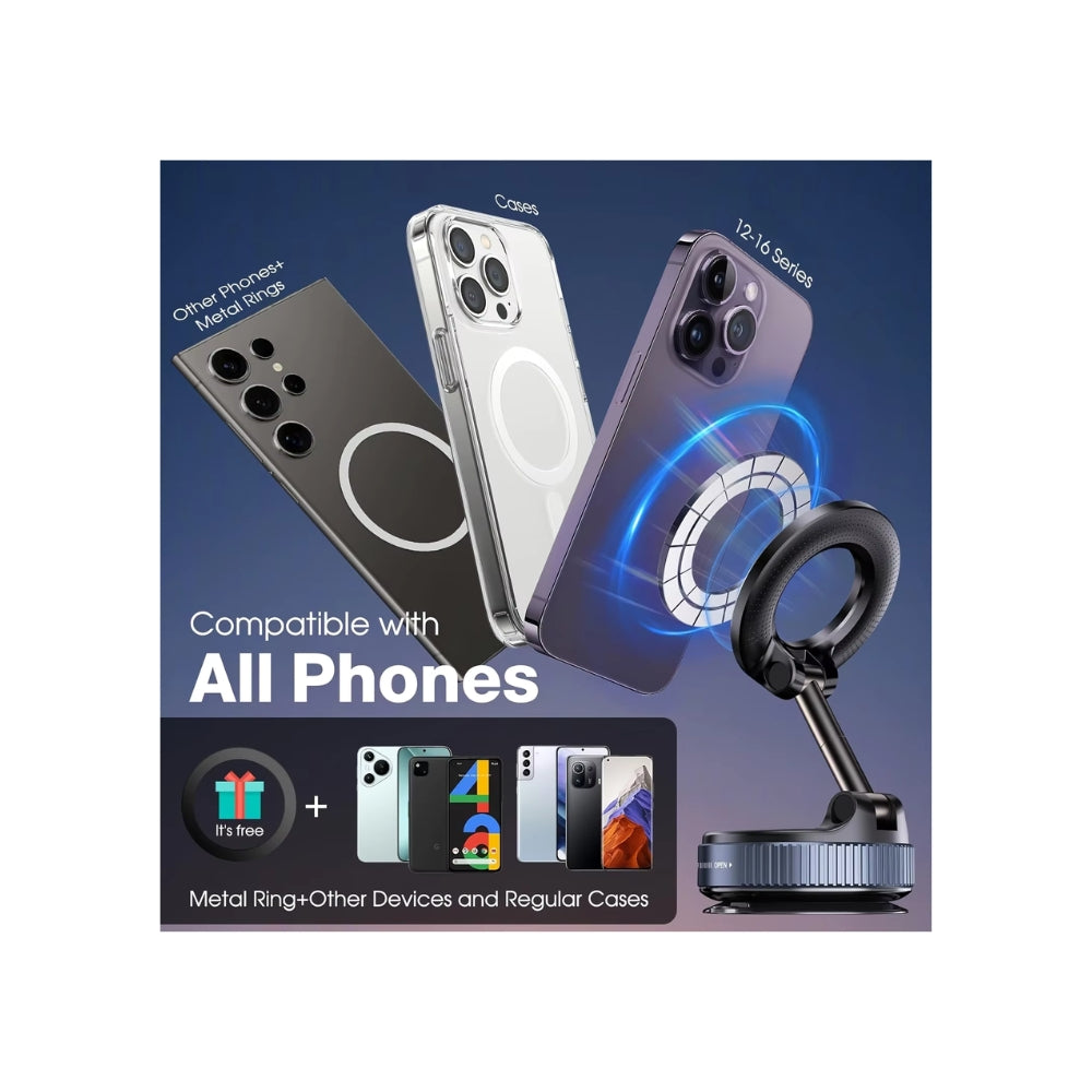 MagSafe Magnetic Car Phone Mount 360°