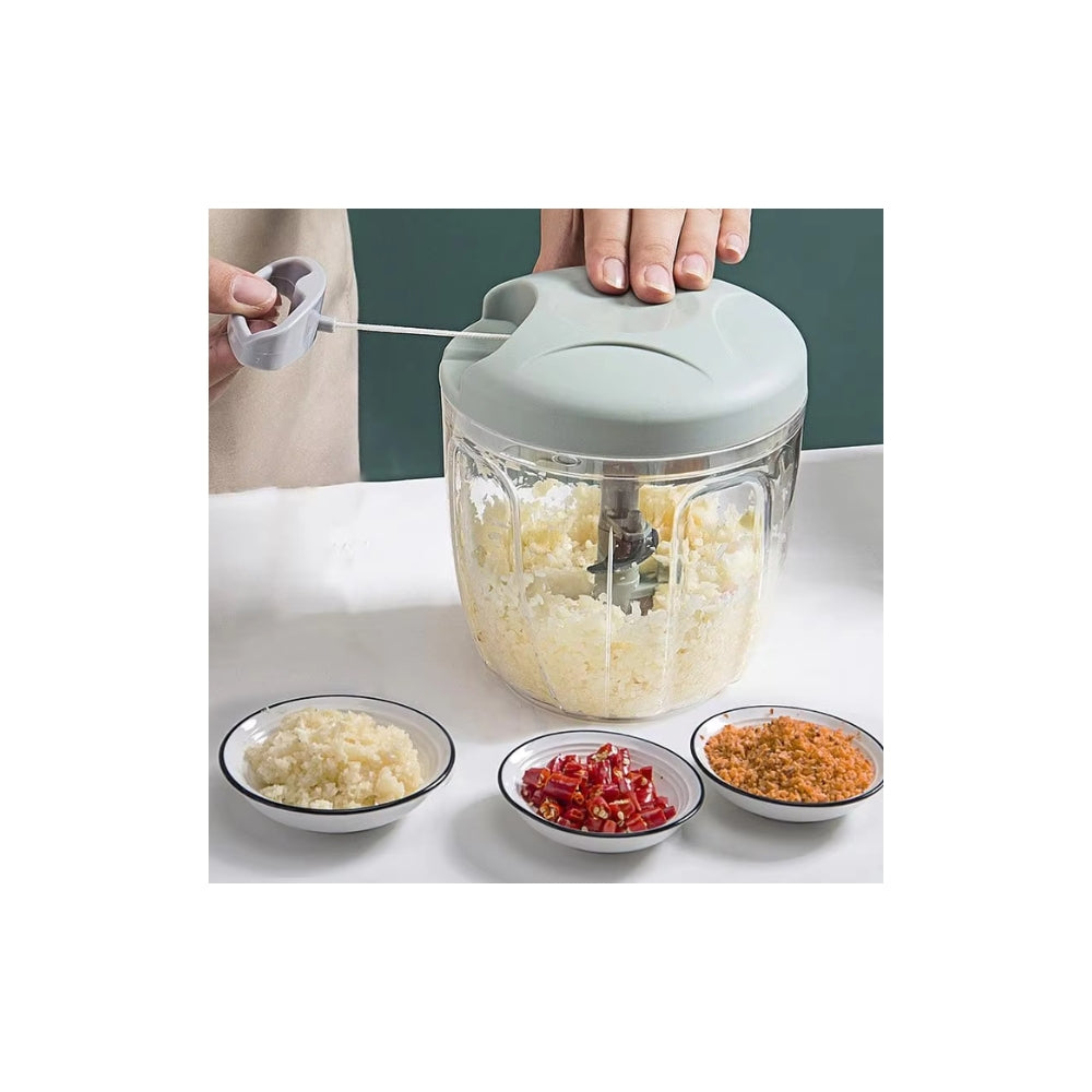 Manual Meat Mincer & Garlic Chopper 900ML
