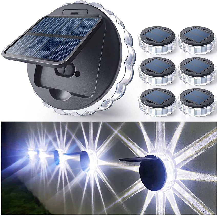 Solar-Powered LED Wall Light – Intelligent Light Control Outdoor Lamp